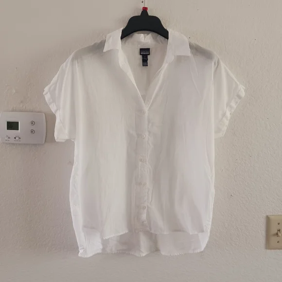 Patagonia Cap Sleeve Button-Down Shirt - Picture 1 of 5
